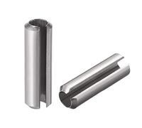 sourcing map 5pcs Goupille à Ressort Fendue 304 Acier Inoxydable Cylindriques Finition Unie M8 x 60mm