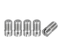 sourcing map 5Pcs M10 x 20mm Goupille Cylindrique Fendue | Goupille de Localisation à Filetage Externe pour Armoires de Meubles, en Acier Inoxydable 304