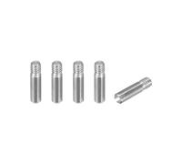 sourcing map 5Pcs M2 x 8mm Goupille Cylindrique Fendue en Acier Inoxydable 304, Goupille de Localisation à Filetage Externe pour Armoires de Meubles