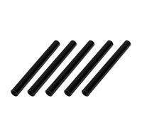 sourcing map 5Pcs M3 x 50mm Rond Aluminium Colonne Alliage Entretoise Espace Goujon Fixation pour Quadcopter Noir