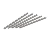sourcing map 5pcs M4 x 90mm Tige Filetée Entièrement 304 Inox Acier Droite Main Filetage M4-0.7 Filetage Pas
