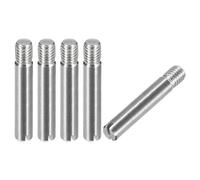 sourcing map 5Pcs M5 x 30mm Goupille Cylindrique Fendue en Acier Inoxydable 304, Goupille de Localisation à Filetage Externe pour Armoires de Meubles