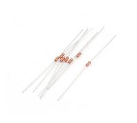 sourcing map 5pcs MF58 10K 3950 K 1% Verre encapsulé thermistances NTC résistance DIY