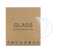 sourcing map 5pcs Montre Verre Écran Protecteurs 33,5 mm Hd Trempé Verre Haut AL Anti-Rayures 9H Dureté 2.5D Haut Définition Anti-Explosion Montre-intelligente Protection Film