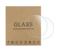 sourcing map 5pcs Montre Verre Écran Protecteurs 37mm Hd Verre Trempé Verre Haut AL Anti-Rayures 9H Dureté 2.5D Haut Définition Anti-Explosion Montre-intelligente Protection Film