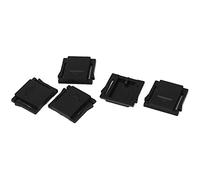 sourcing map 5Pcs Plastique Hot Shoe Protecteur Couverture Casquette pour Dgital DSLR SLR Camera Noir