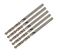 sourcing map 5pcsForet Hélicoïdal Mèche à Tige Réduite 2,8mm en Acier Haute Vitesse HSS 6542 avec 2,8mm Queue