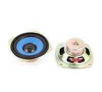 sourcing map 5W 4 Ohms Diamètre 75mm Aimant Interne Speaker Haut-Parleur 2pcs
