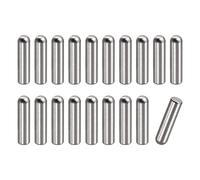 sourcing map 5x20mm Goujons Goupilles, 20pcs 304 Inox Acier Rond Tête Plat Chanfreiné Terminal Cheville Broche Bois Superposé Lit Étagère Chevilles Support Étagères Attacher Éléments