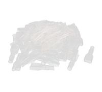 sourcing map 6,3mm Borne fil Connecteur femelle Chat manchon isotherme clair couvercle 65Pcs