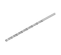 sourcing map 6,5mm Forets Hélicoïdaux, Haute Vitesse Acier Droit Tige Extra Long Perceuse Embout 200mm Longueur pour Bois Plastique Aluminium