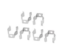 sourcing map 6 pcs T5 Tube Fluorescent Lampe Prise Clips cintre Support lampe