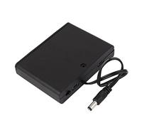 sourcing map 6 x AA Batterie 9V Source Courant 2.1mm DC Mâle Connecteur Fil