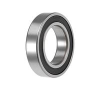 sourcing map 6008-2RS Roulements à Billes à Gorge Profonde Z2 40mm x 68mm x 15mm Double Blindé Acier Carbone