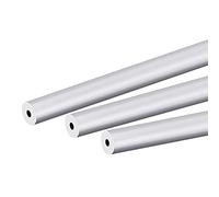 sourcing map 6063 Aluminium Rond Tube 10mm Diamètre Externe 3mm Interne Diamètre 250mm Longueur Tuyau Tubes 3 Pcs