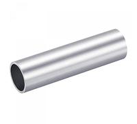 sourcing map 6063 Aluminium Rond Tube 28mm OD 24mm Interne Diamètre 100mm Longueur Tuyau Tubes