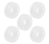 sourcing map 608 PP Plastique Roulement 8x22x7mm Verre Bille Nylon Cage 5Pcs