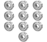sourcing map 608ZZ 8mmx22mmx7mm blindé double roulement à billes Miniature 10pc