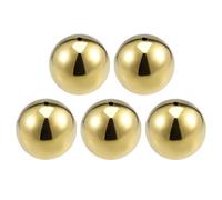 sourcing map 60mm Dia acier Inox 201 boule escalier Main courante Newel Post 5Pcs