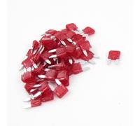 sourcing map 60PCS 10A Automotive pour Mini Blade Fusibles rouges pour voiture