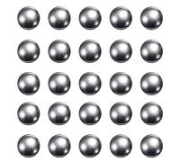 sourcing map 60pcs Précision Billes 11mm Diamètre G1000 201 Inox Acier pour Roulements