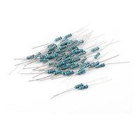 sourcing map 60pcs Résistance 120 Ohm 1/2W 1% à Film métallique Sortie axiale Trou traversant
