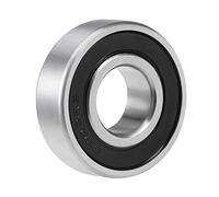sourcing map 6202-2RS Roulement bille gorge profond 15x35x11mm acier chromé double étanchéité