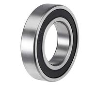 sourcing map 6210-2RS Roulement à Billes à Gorge Profonde Z2 50mm x 90mm x 20mm Double Blindage Acier Carbone