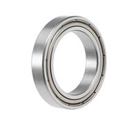 sourcing map 6805ZZ Roulement à billes gorge profonde 25x37x7mm Double blindé Chrome Acier