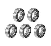 sourcing map 6900-2RS Roulement à Billes à Gorge Profonde Z2 10mm x 22mm x 6mm Double Scellage Acier Carbone 5Pcs