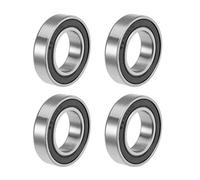 sourcing map 6903-2RS Roulement à Billes à Gorge Profonde Z2 17mm x 30mm x 7mm Double Scellage Acier Carbone 4Pcs