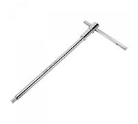 sourcing map 6mm Coulissant Poignée en T Hex Clé Clé pour Rapide Tournage, CR-V Acier