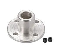 sourcing map 6mm diamètre intérieur H12 * D10 Coupleur Axe Bride Rigide Accouplement Arbre Guide Moteur connecteur de moteur pour pièces de bricolage