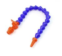 sourcing map 6mm filetage PT 1/4" flexible buse Eau Pétrole Tube avec valve