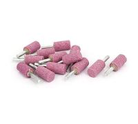 sourcing map 6mm Tige 16mmx30mm mandrin monté culasse 12pcs rose pointe meulage