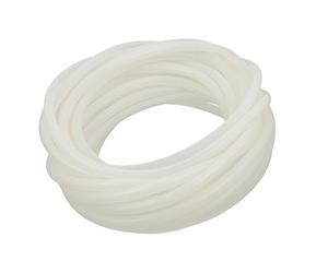 sourcing map 6mm x 8mm Beige Silicone Tube Eau Air Pompe Tuyau Tube 10 Mètres