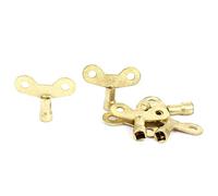 sourcing map 6pcs Clé de Robinet Serrure de Robinet Interrupteur à clé de robinet trou 6 mm x 6 mm tête carrée pour bassin salle de bains