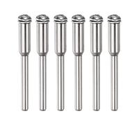 sourcing map 6pcs Coupe Off Roue Vis Mandrel 3mm Jarret Dia Coupe Disque Support pour Rotatif Outils