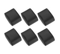 sourcing map 6Pcs Coussin de Montre en Bracelet en Cuir Pu pour Présentoir de Bijoux pour Boîte à Montres Coussins de Bracelet de Montre (2,95" X 2,09" X 1,77", Noir)