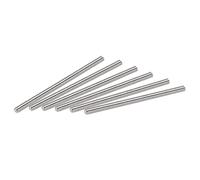 sourcing map 6Pcs M5 x 90mm Tige Filetée Entièrement 304 Acier Inox Droite Main Filetage,M5-0.8 Filetage Pas