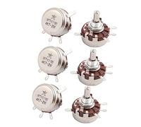 sourcing map 6pcs WTH118 4K7 2W Potentiomètre Rotatif Composition Carbone
