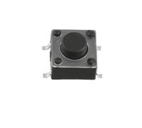 sourcing map 6x6x5mm 4 Pins SMT Surface Mounted Devices Tactile bouton poussoir Interrupteur 10pcs