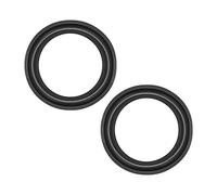 sourcing map 7" 7pouce Bagues Habillage Caoutchouc réparation pour Bricolage Haut-parleurs 2Pcs