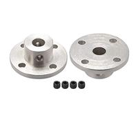 sourcing map 7mm diamètre intérieur H13 * D16 Coupleur Axe Bride Rigide Accouplement Arbre Guide Moteur connecteur 2 pièces pour pièces de bricolage