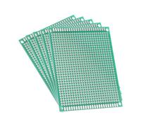 sourcing map 7x9cm Carte de Prototypage PCB Prototype Plaque Circuit Imprimé Simple Face Universel souder DIY 5pcs 1.6mm épaisseur