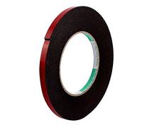 sourcing map 8 Mmx2 mm éponge double face ruban adhésif autocollant Colle en mousse Bande d'étanchéité 5 metres