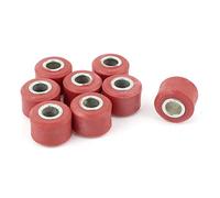sourcing map 8 pc 9mm intérieur bagues amortisseur plastique Diamètre Rouge pour CG125 Motorcycle