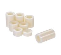 sourcing map 80Pcs ABS Rond Entretoise ID 8.2mm OD 14mm pour M8 Vis | Assortiment Équipement, 8 Dimensions Plastique Impasse, 5mm 8mm 10mm 12mm 15mm 18mm 20mm 25mm