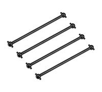 sourcing map 87mm Voiture Dogbone Arbre Transmission pour 1/10 RC Voiture Camion Noir 4Pcs