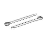 sourcing map 8pcs Goupille Fendue, Acier Inox Pince Attache Raccord pour Automobile 6mm x 70mm
